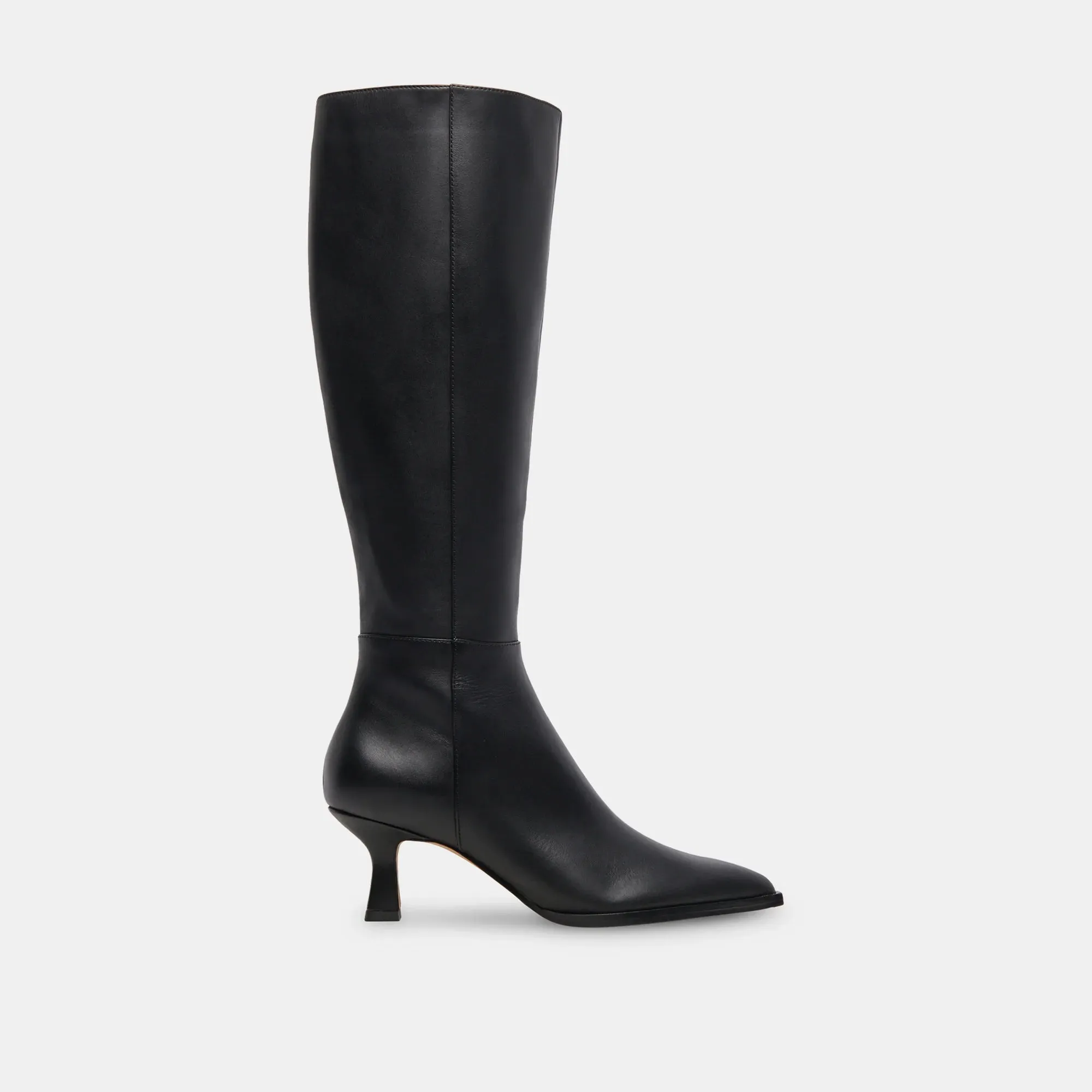 The Auggie Boots by Dolce Vita - Black Leather