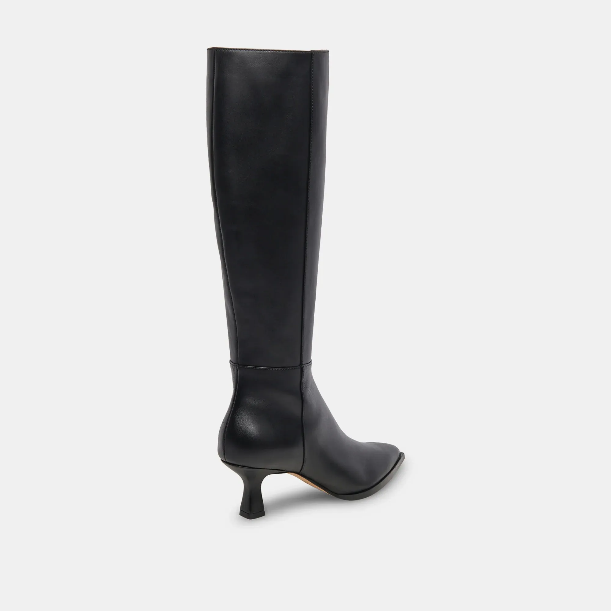 The Auggie Boots by Dolce Vita - Black Leather