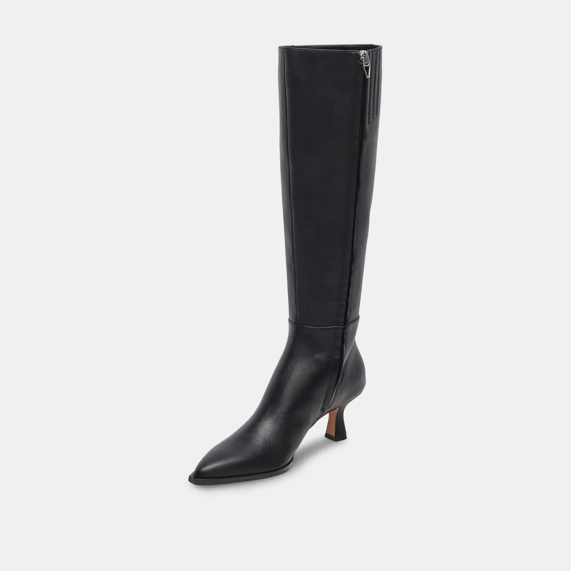The Auggie Boots by Dolce Vita - Black Leather