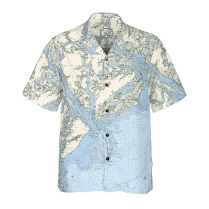The Beaufort Navigator Coconut Button Camp Shirt
