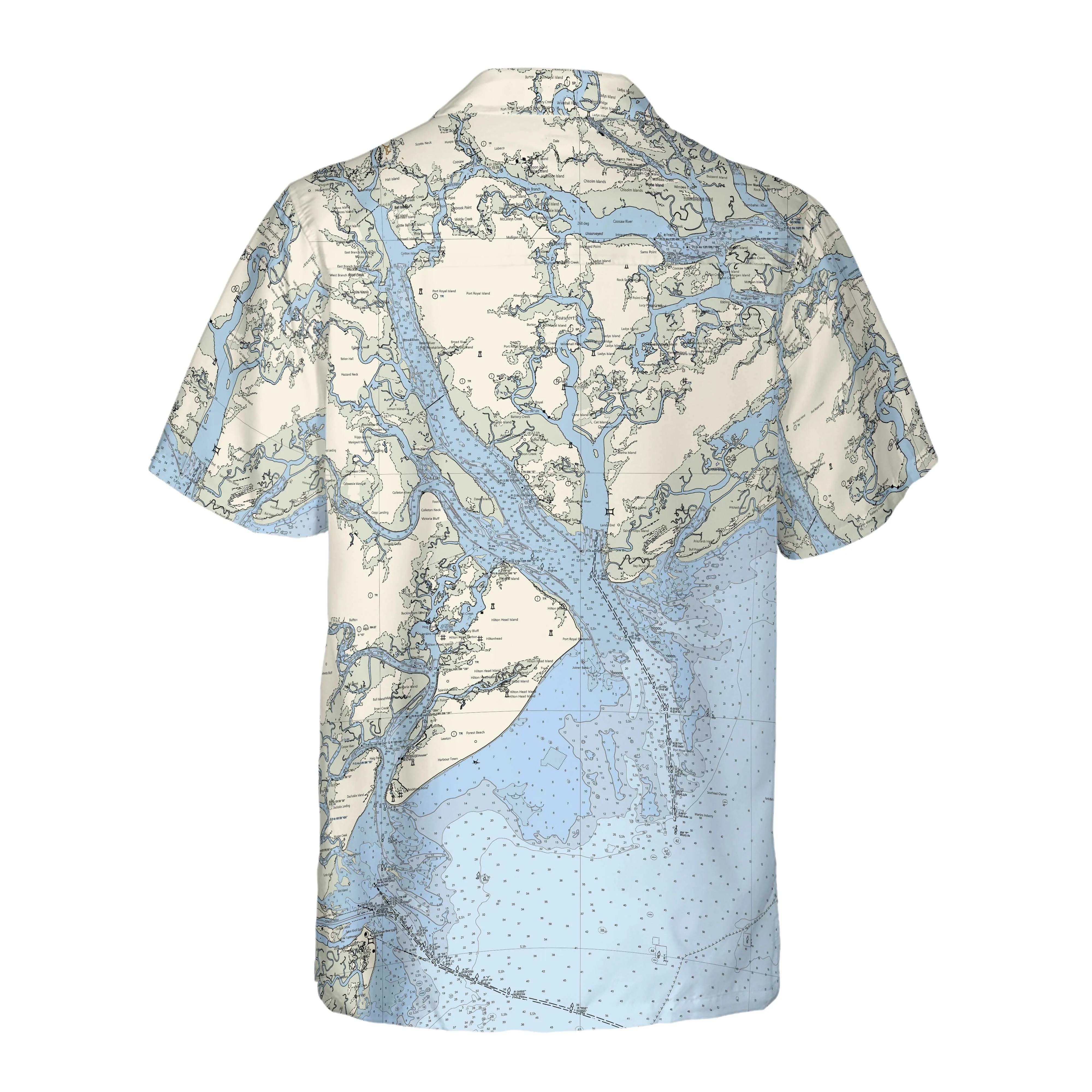 The Beaufort Navigator Coconut Button Camp Shirt