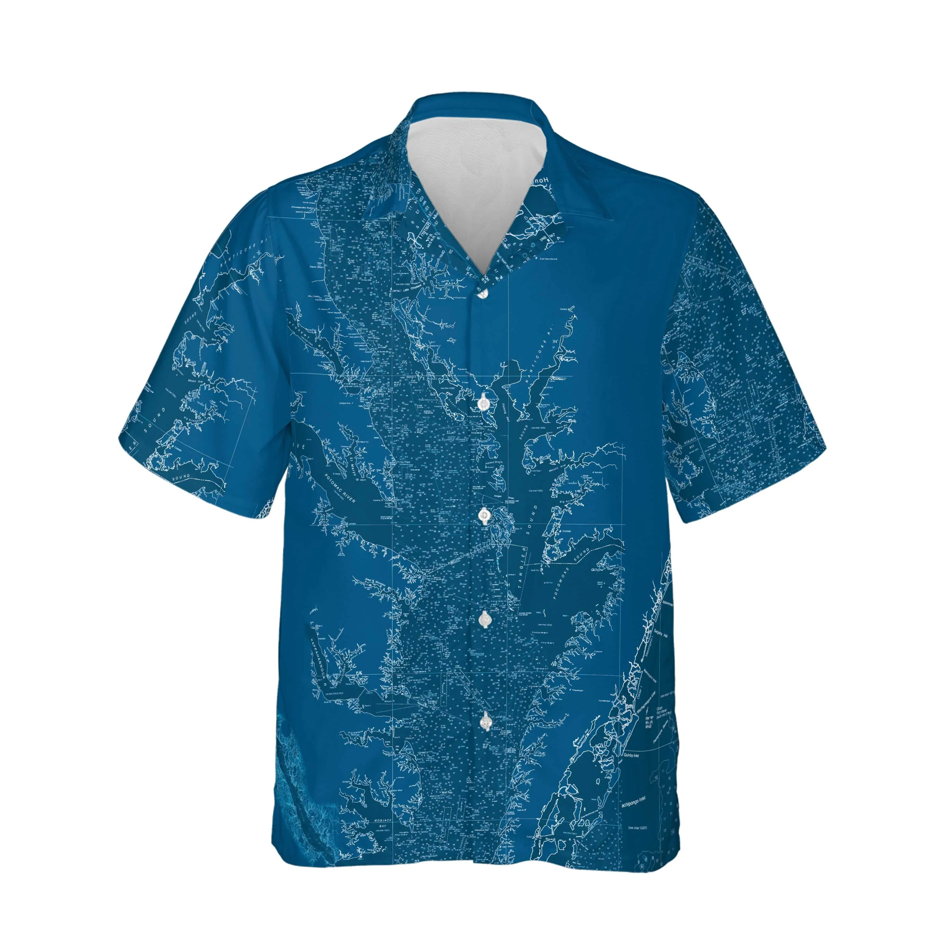 The Chesapeake Bay Blues Standard Camp Shirt