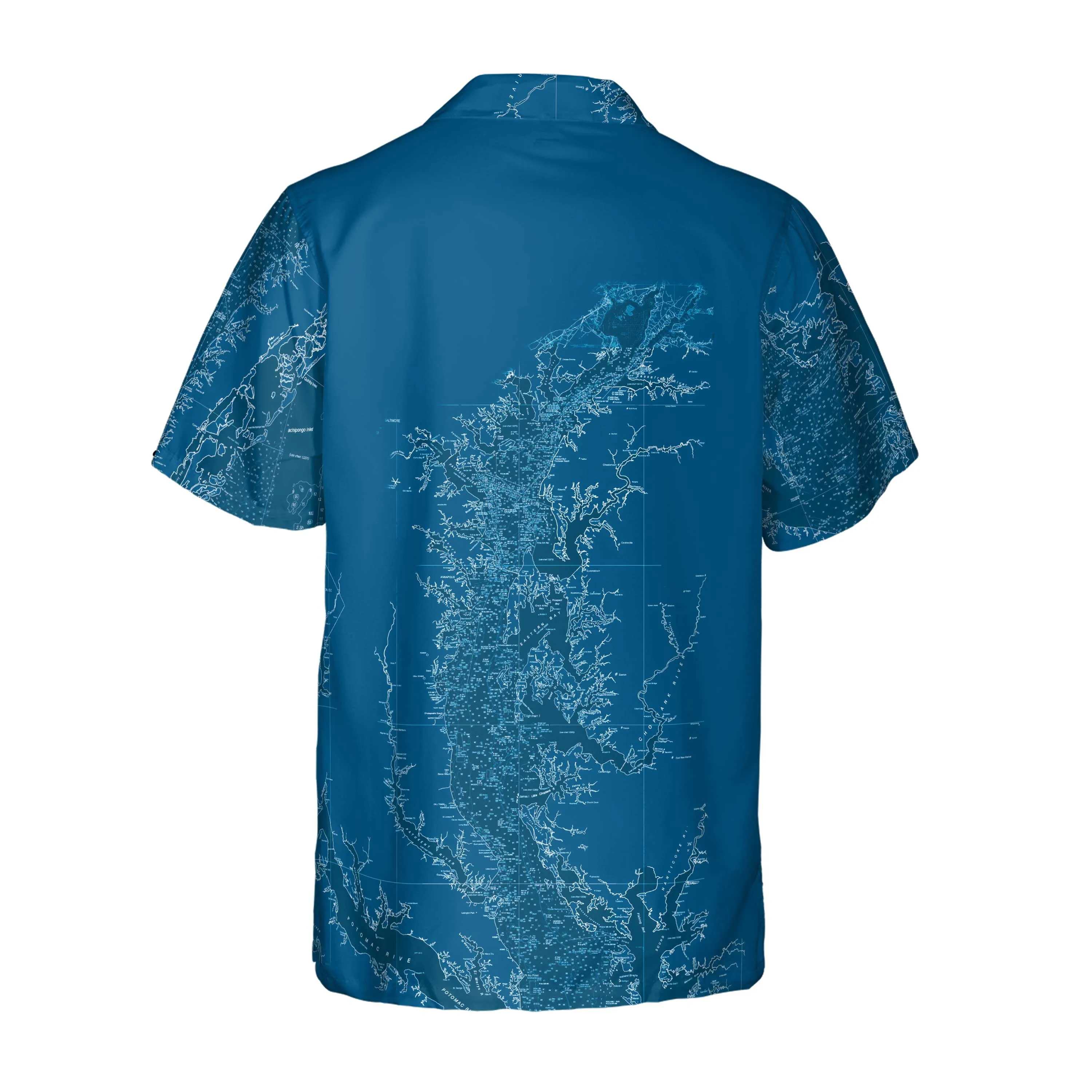 The Chesapeake Bay Blues Standard Camp Shirt