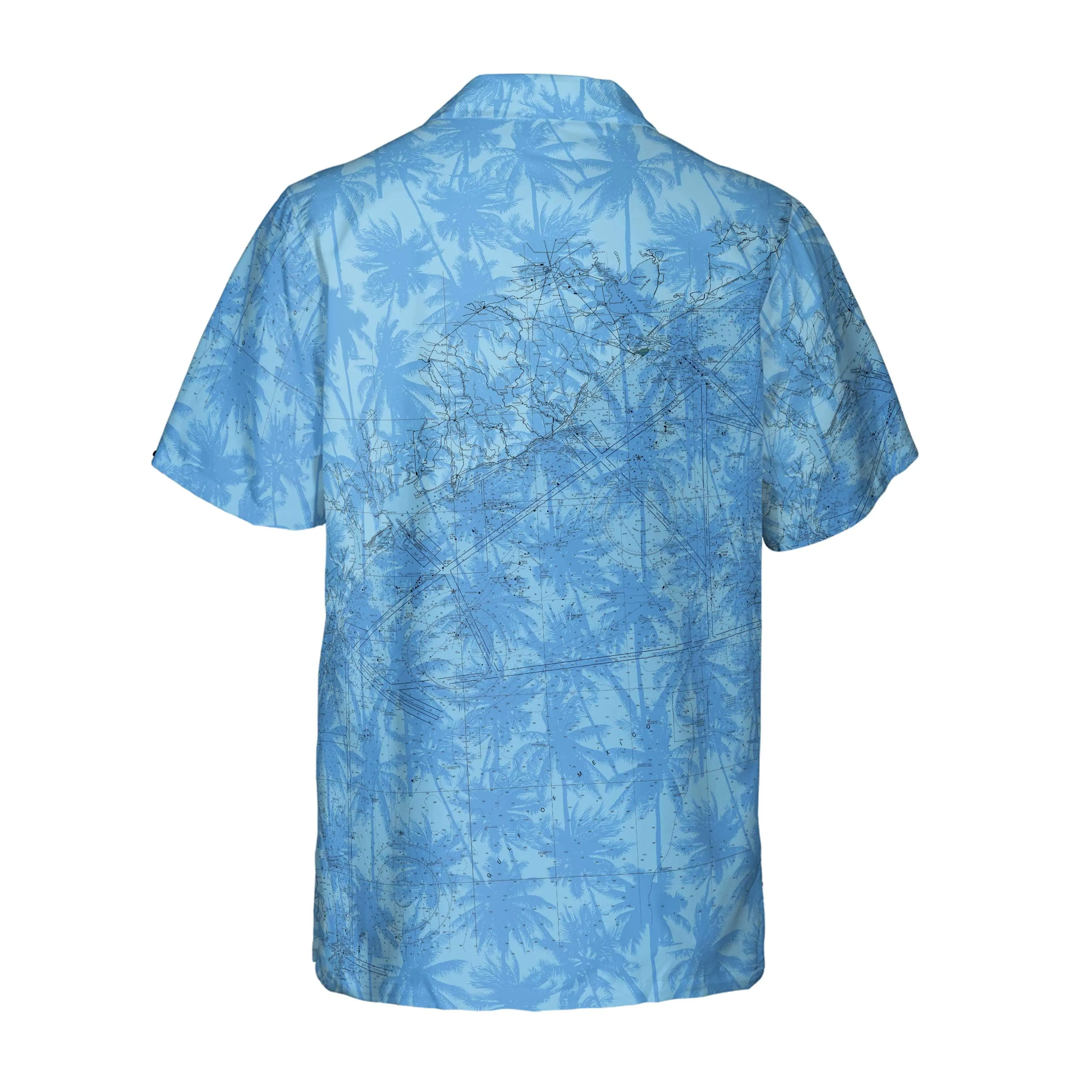The Galveston to Corpus Christi Cocktail Hour Blues Camp Shirt