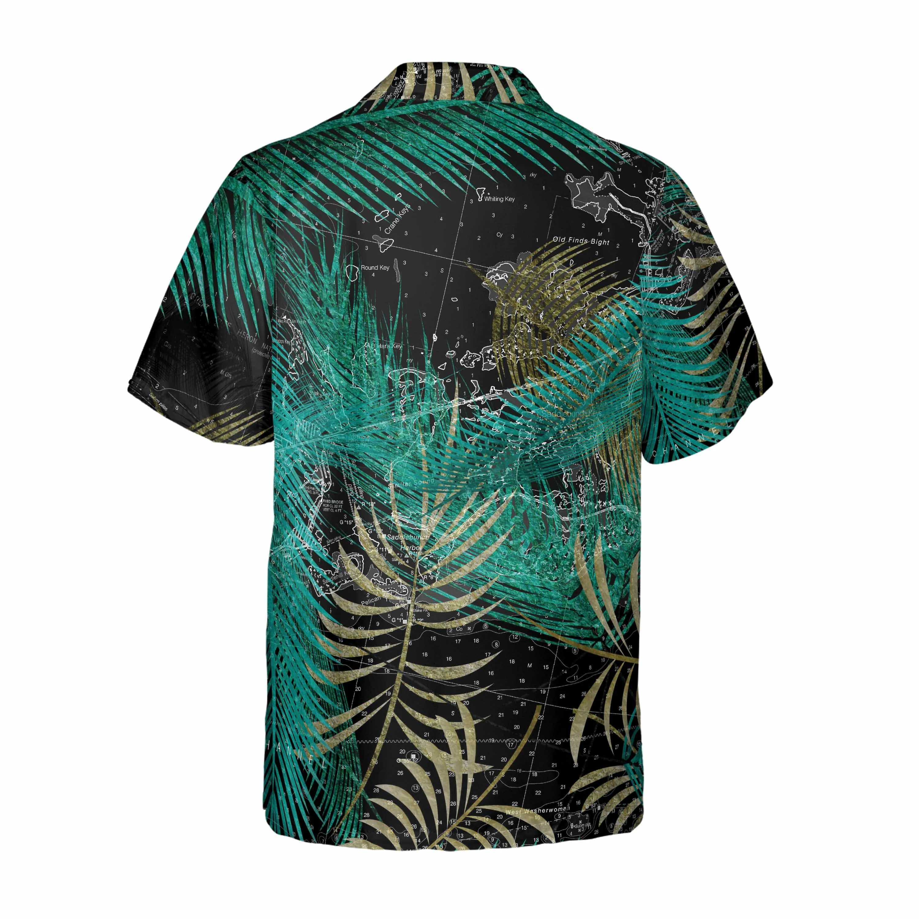 The Key West Midnight Style Camp Shirt