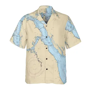 The New Bern Coconut Button Camp Shirt
