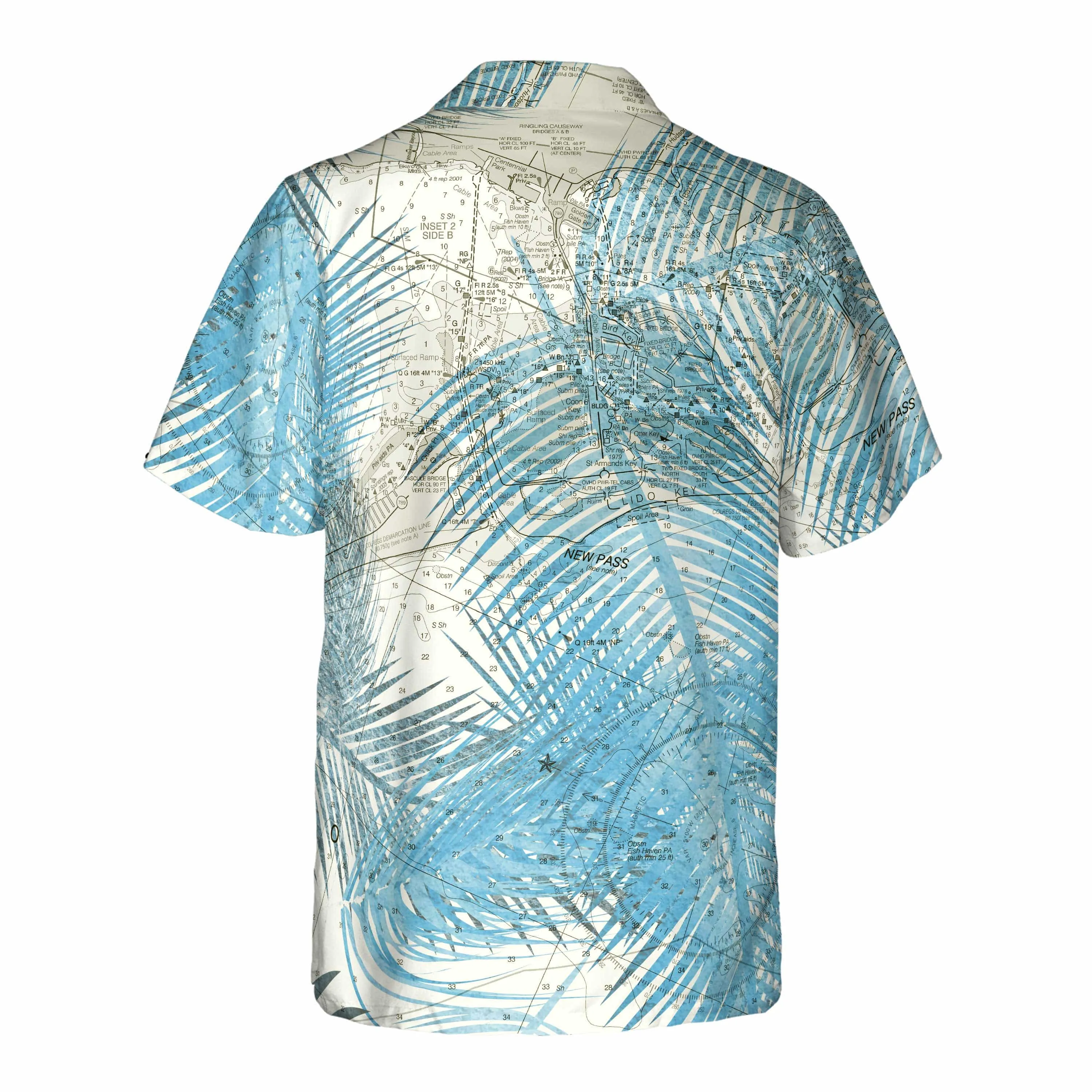 The Sarasota Sandy Blue Pocket Shirt