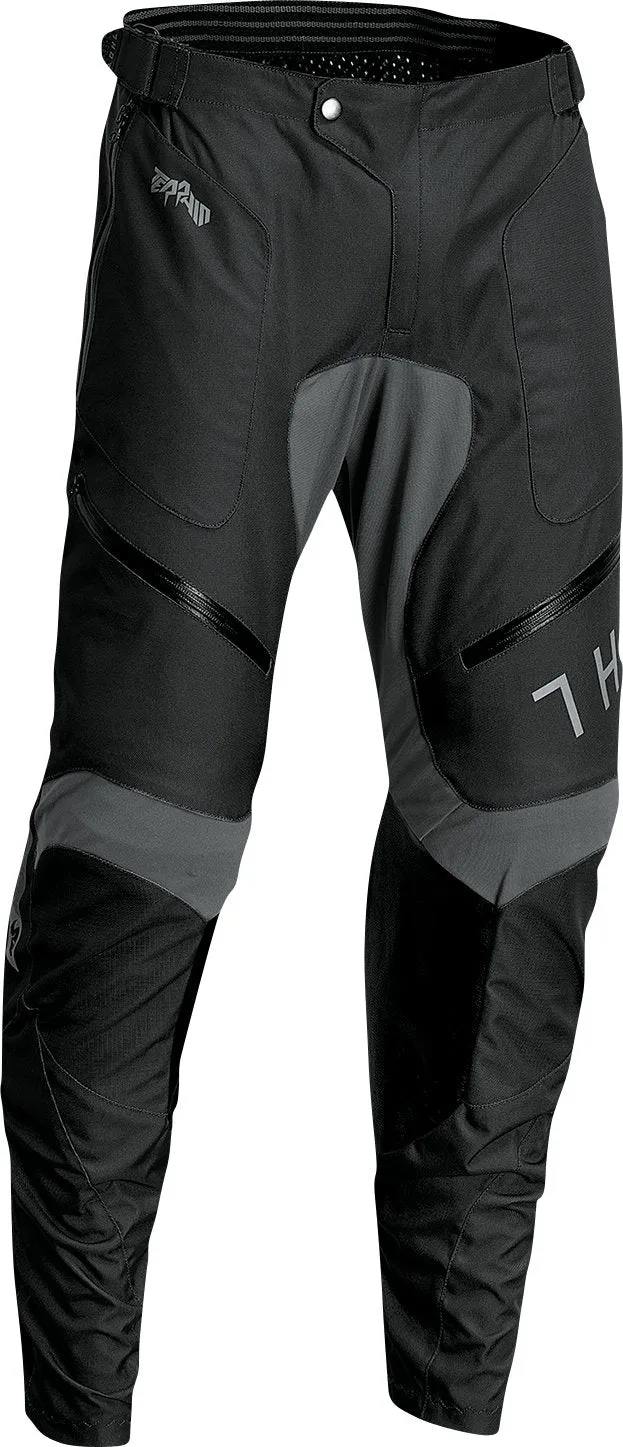 THOR Terrain In-the-Boot Pants - Black/Charcoal