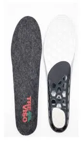 Treviso Merino Wool High Arch Footbeds