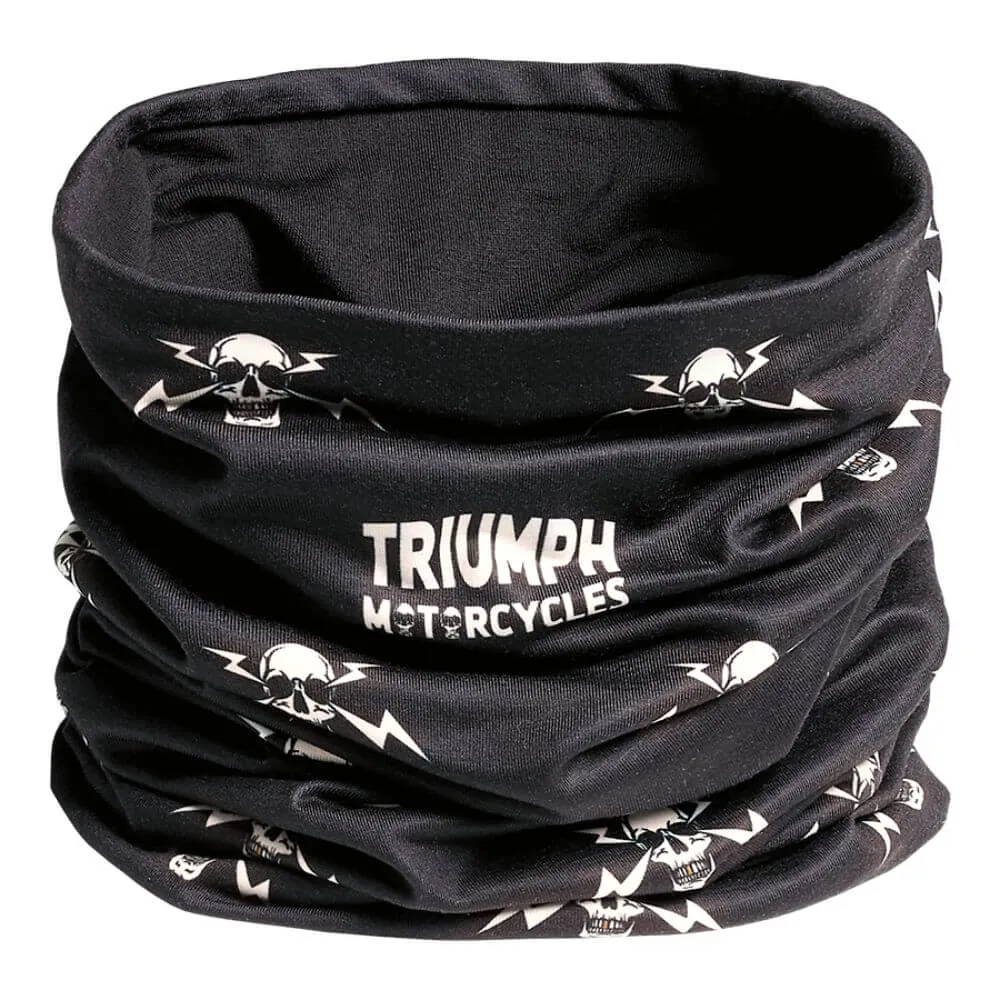 Triumph Bolt Face Neck Tube Black