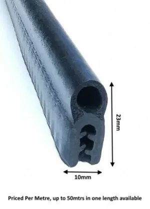 TSEC2193 Black Rubber Boot Seal - Bulk Coils