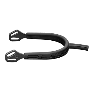 Ultra Fit Extra Grip Black Spurs - Flat 35mm