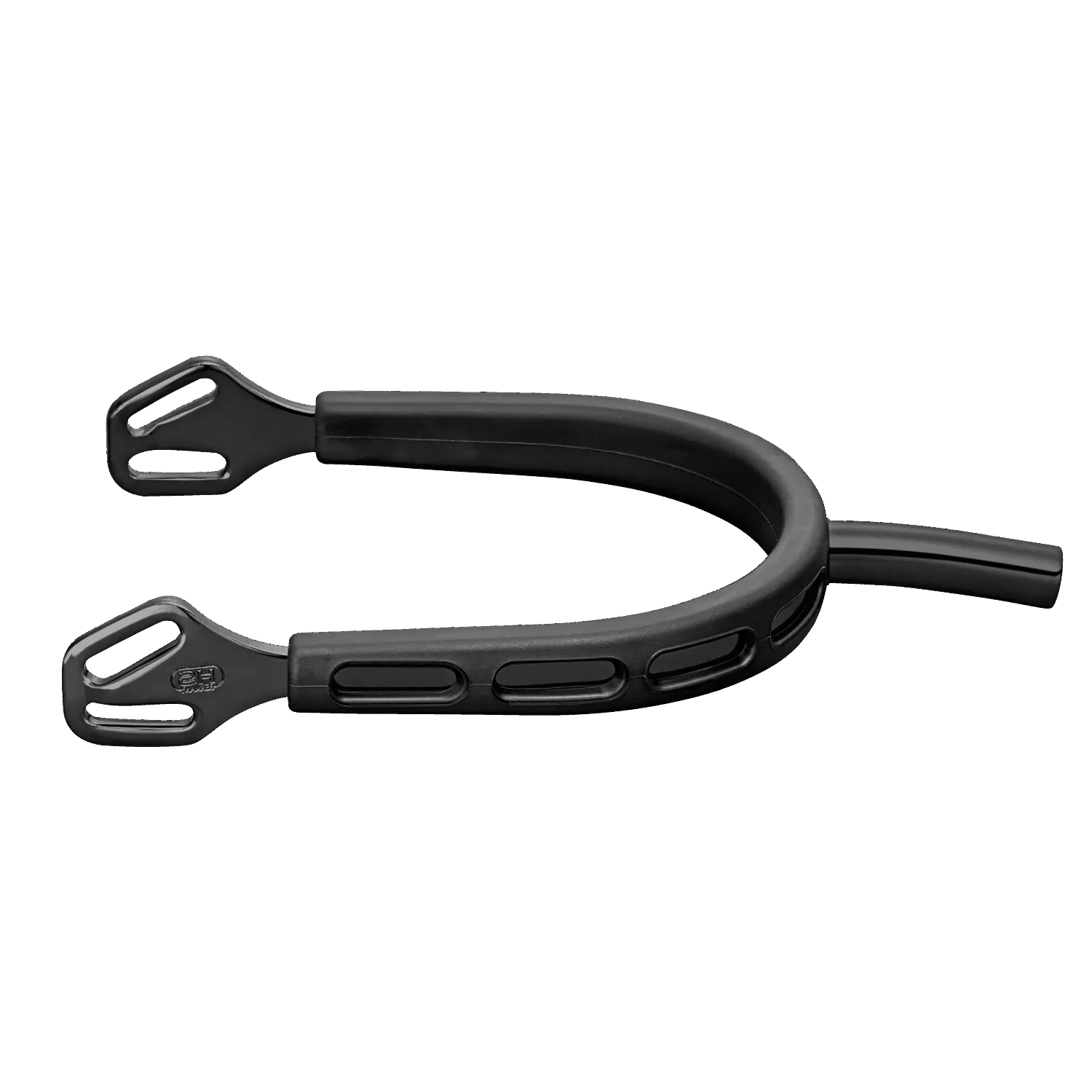 Ultra Fit Extra Grip Black Spurs - Flat 35mm