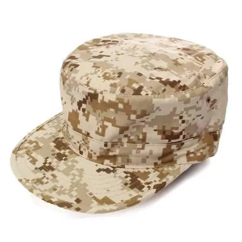 Unisex Hunting Tactical Military Patrol Cap Equipped Camouflage Flat Hat