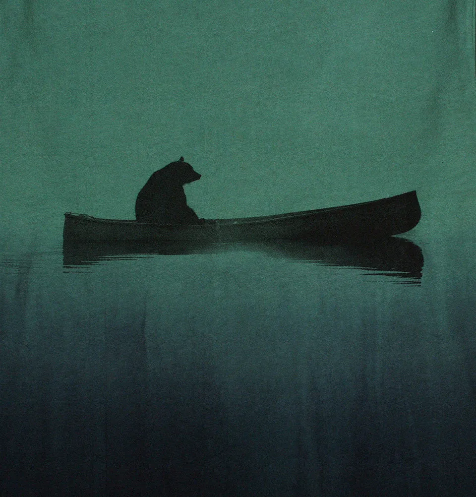 UP A CREEK DIP DYE Long Sleeve Unisex Shirt
