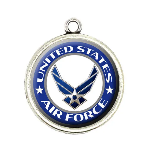 US Military Cabochon Charms