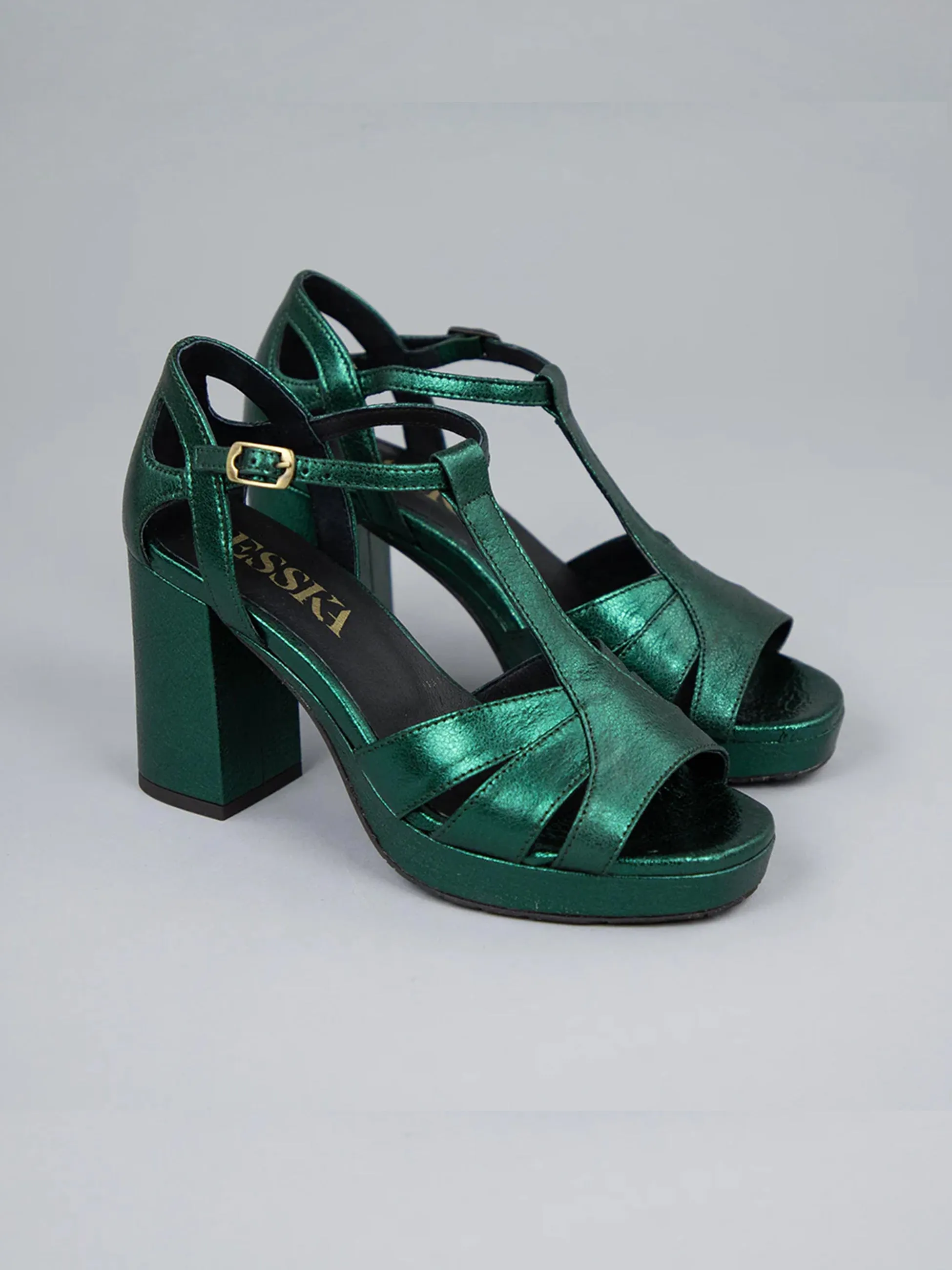 Valerie - Green Metallic