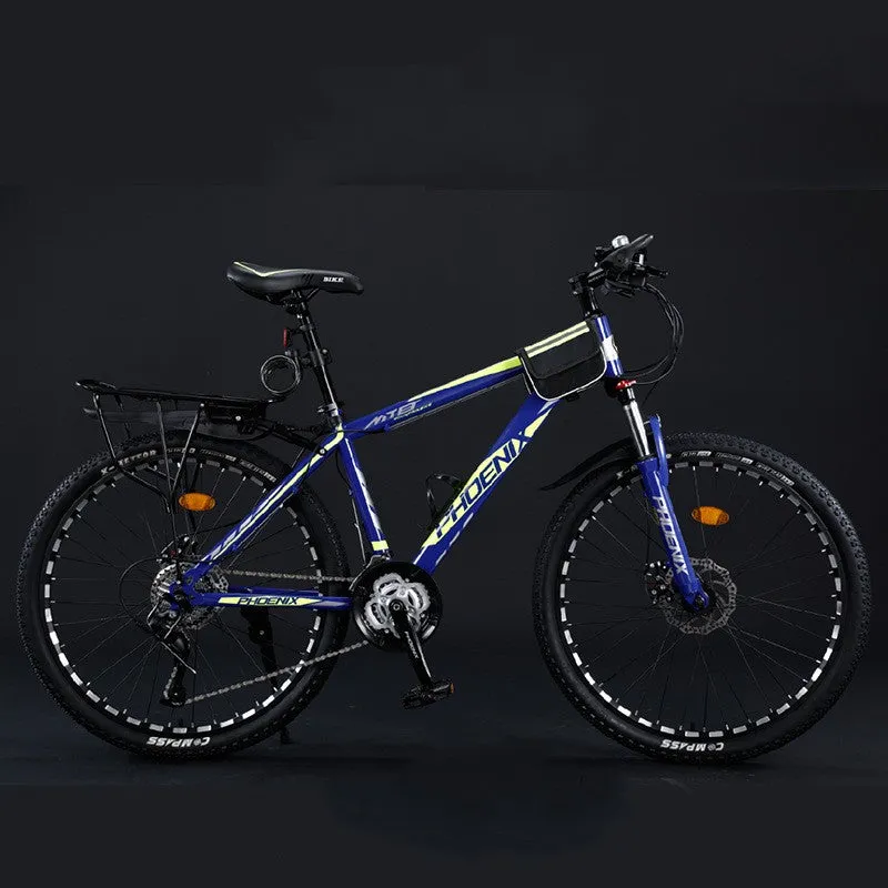 Variable Speed Shock Absorption Mountain Bike