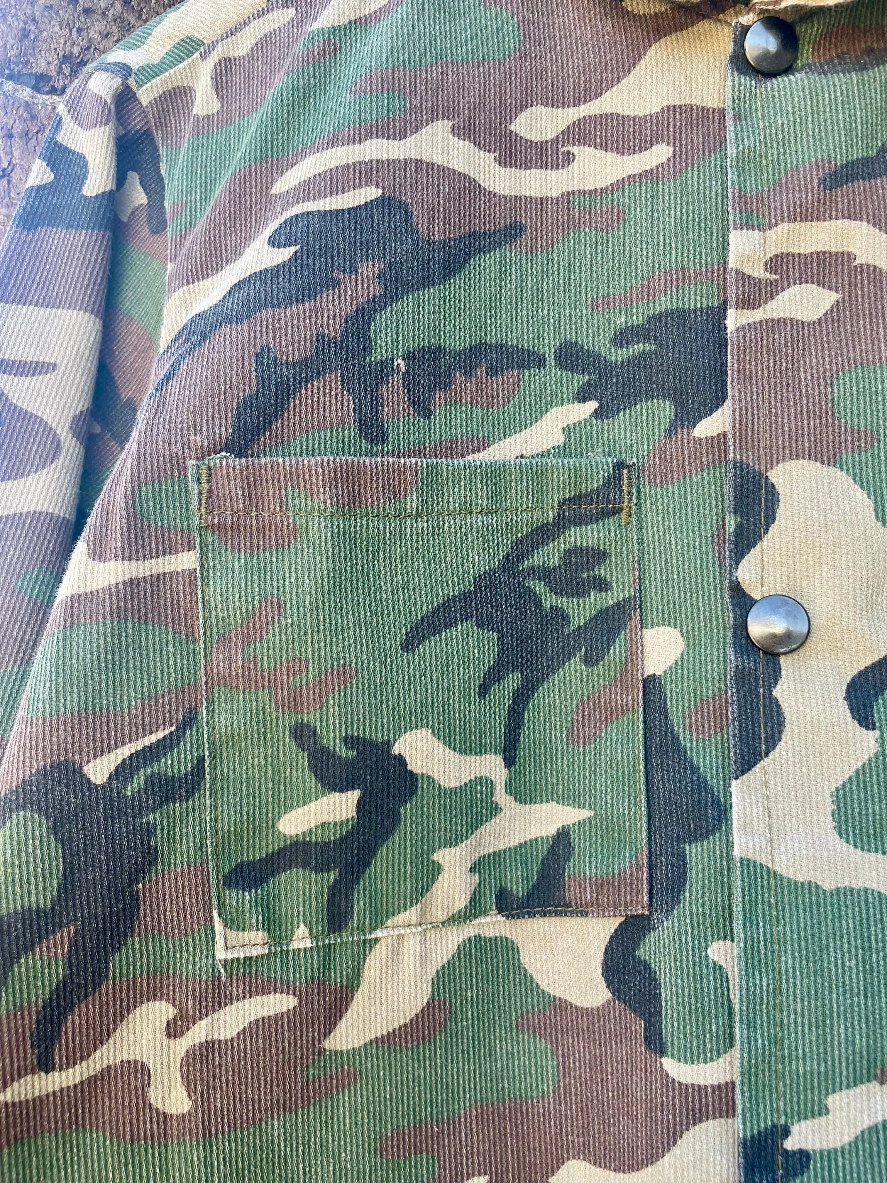 Vintage Camo Hunting / Chore jacket