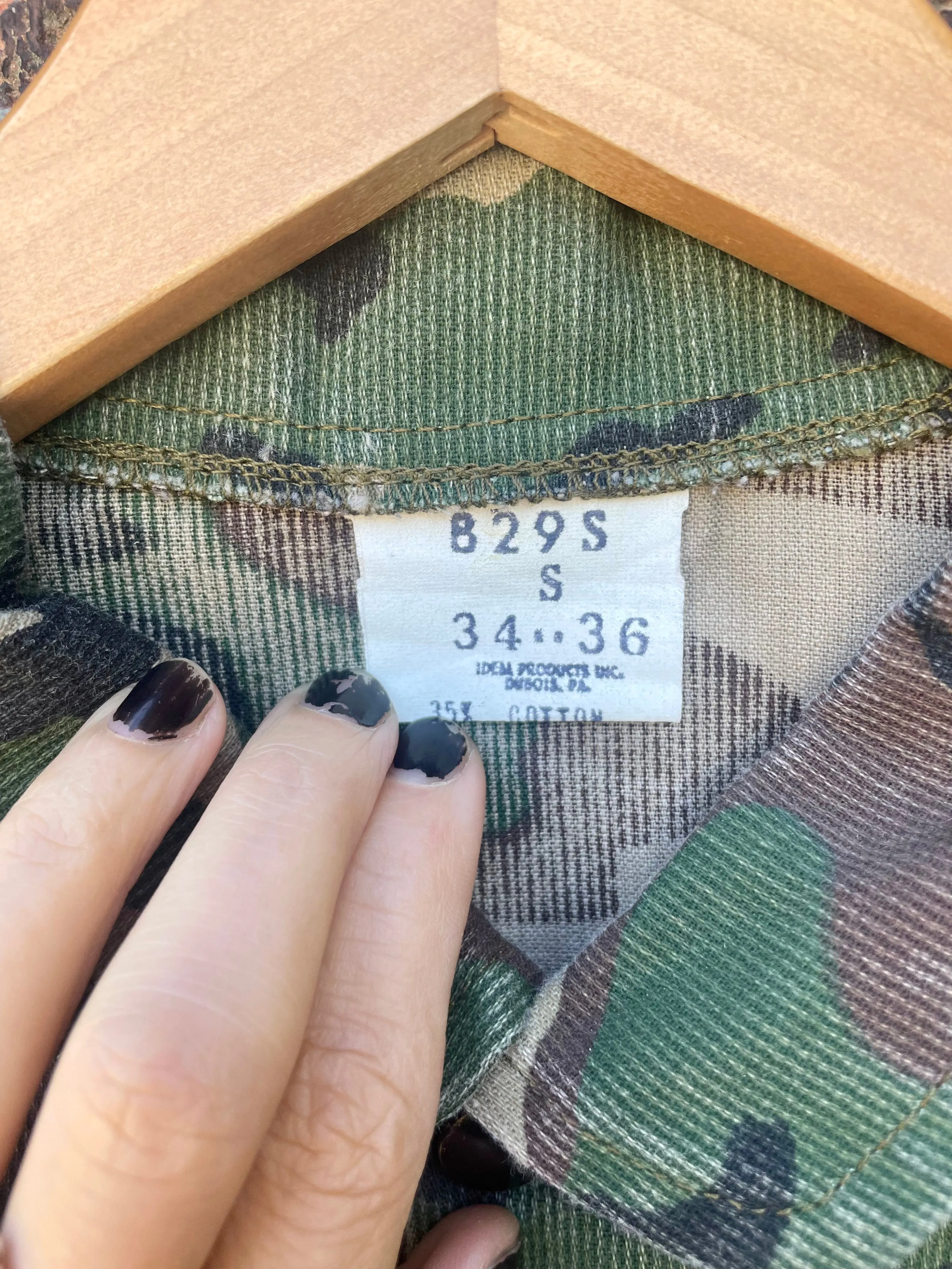 Vintage Camo Hunting / Chore jacket