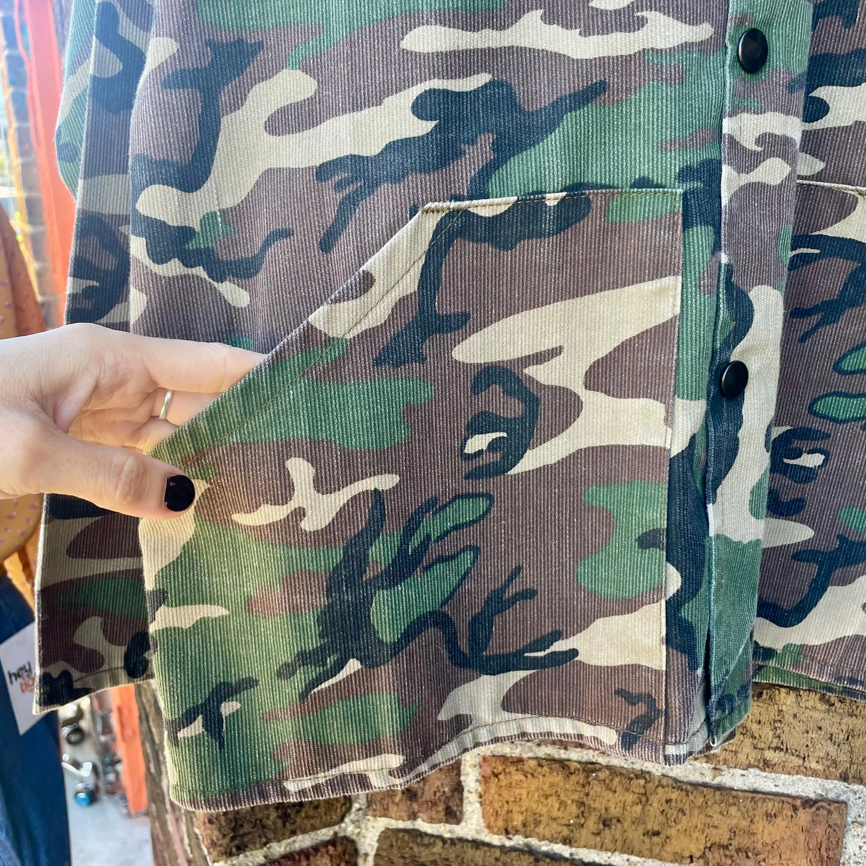 Vintage Camo Hunting / Chore jacket