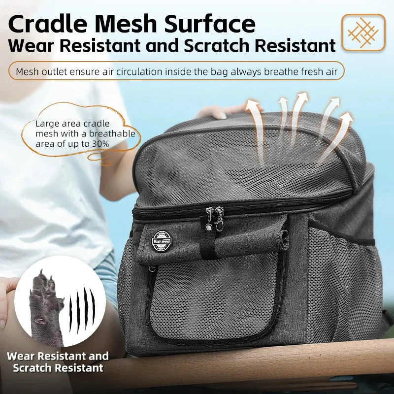 West Biking Expandable Pet Backpack