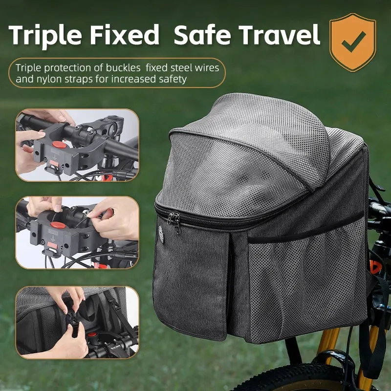West Biking Expandable Pet Backpack