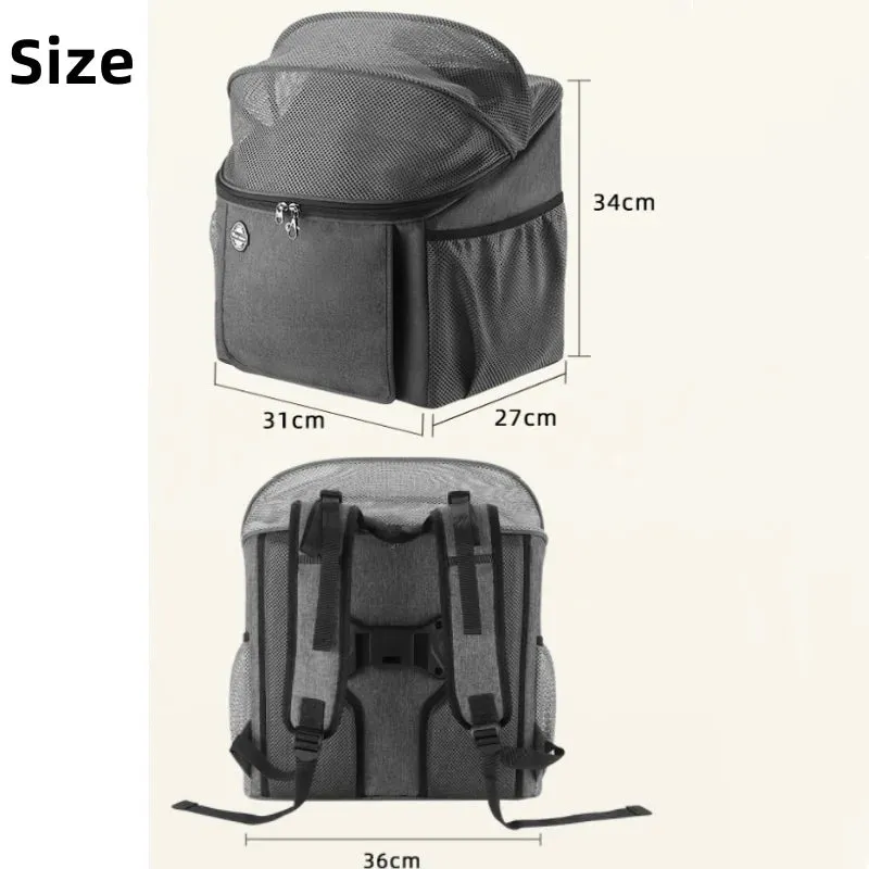 West Biking Expandable Pet Backpack