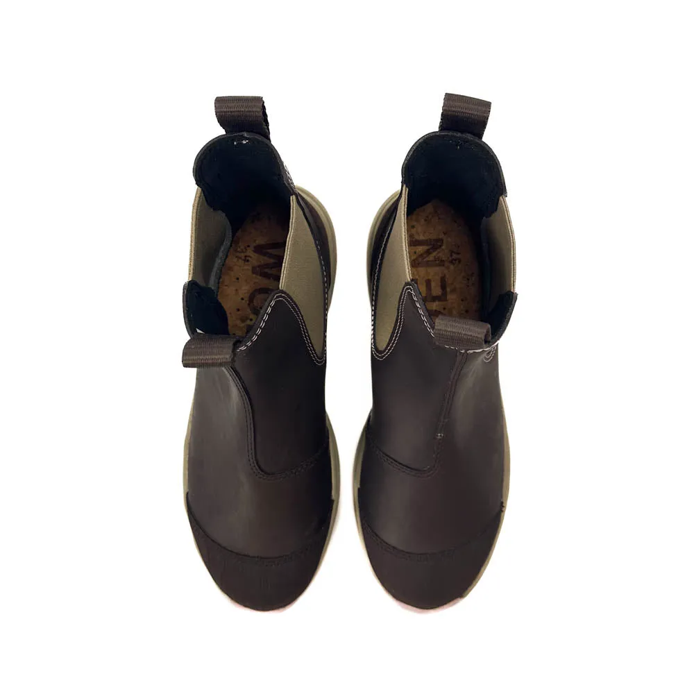 Woden - Siri Waterproof (Chocolate/Light Lilac)