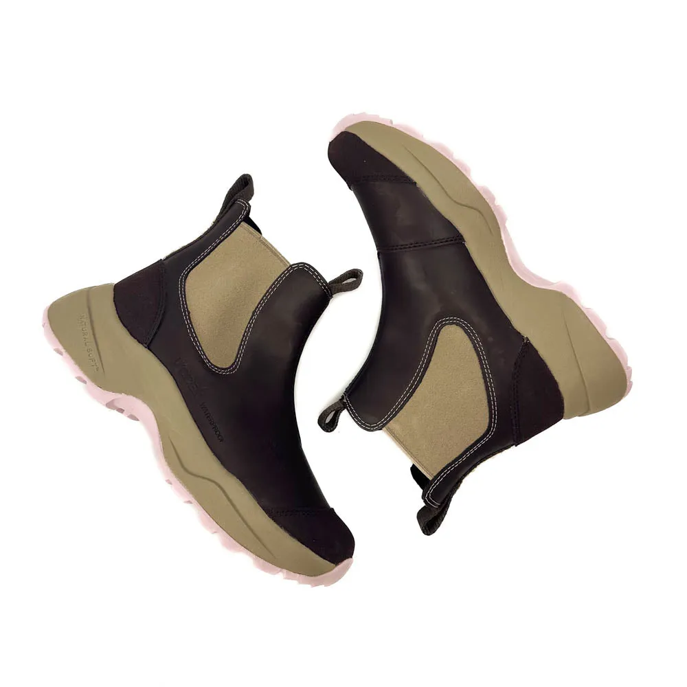 Woden - Siri Waterproof (Chocolate/Light Lilac)