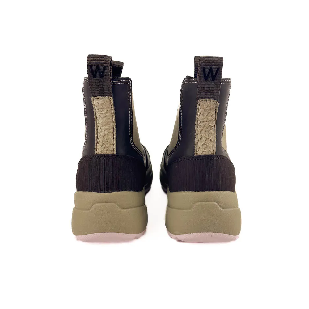 Woden - Siri Waterproof (Chocolate/Light Lilac)