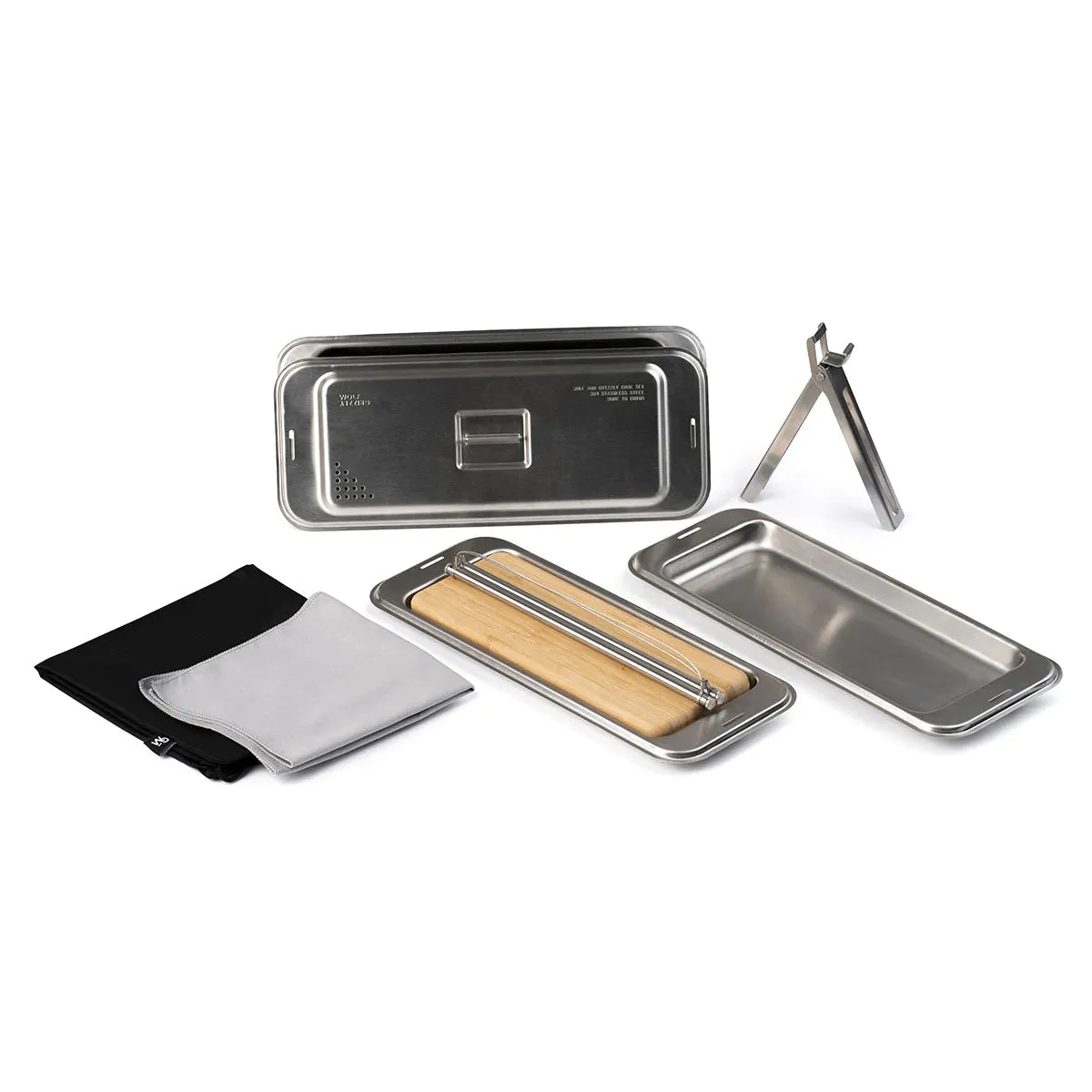 Wolf & Grizzly 8-Piece Cook Set