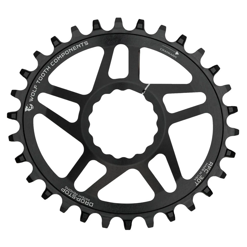Wolf Tooth Race Face Cinch Elliptical Drop Stop Chainring Boost (3 Mm) Offset