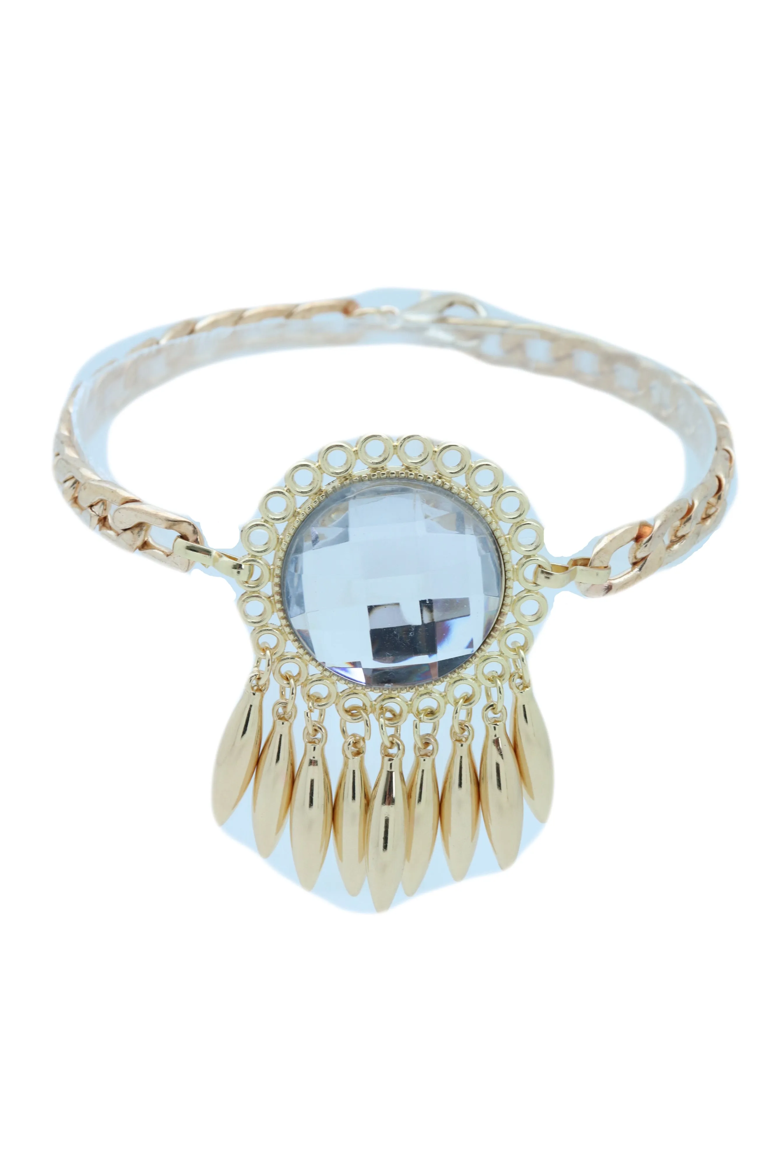 Women Gold Metal Boot Chain Bracelet Shoe Anklet Bling Sun Flower Shiny Charm One Size