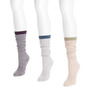 Women's 3 Pair Pack Slouch Socks