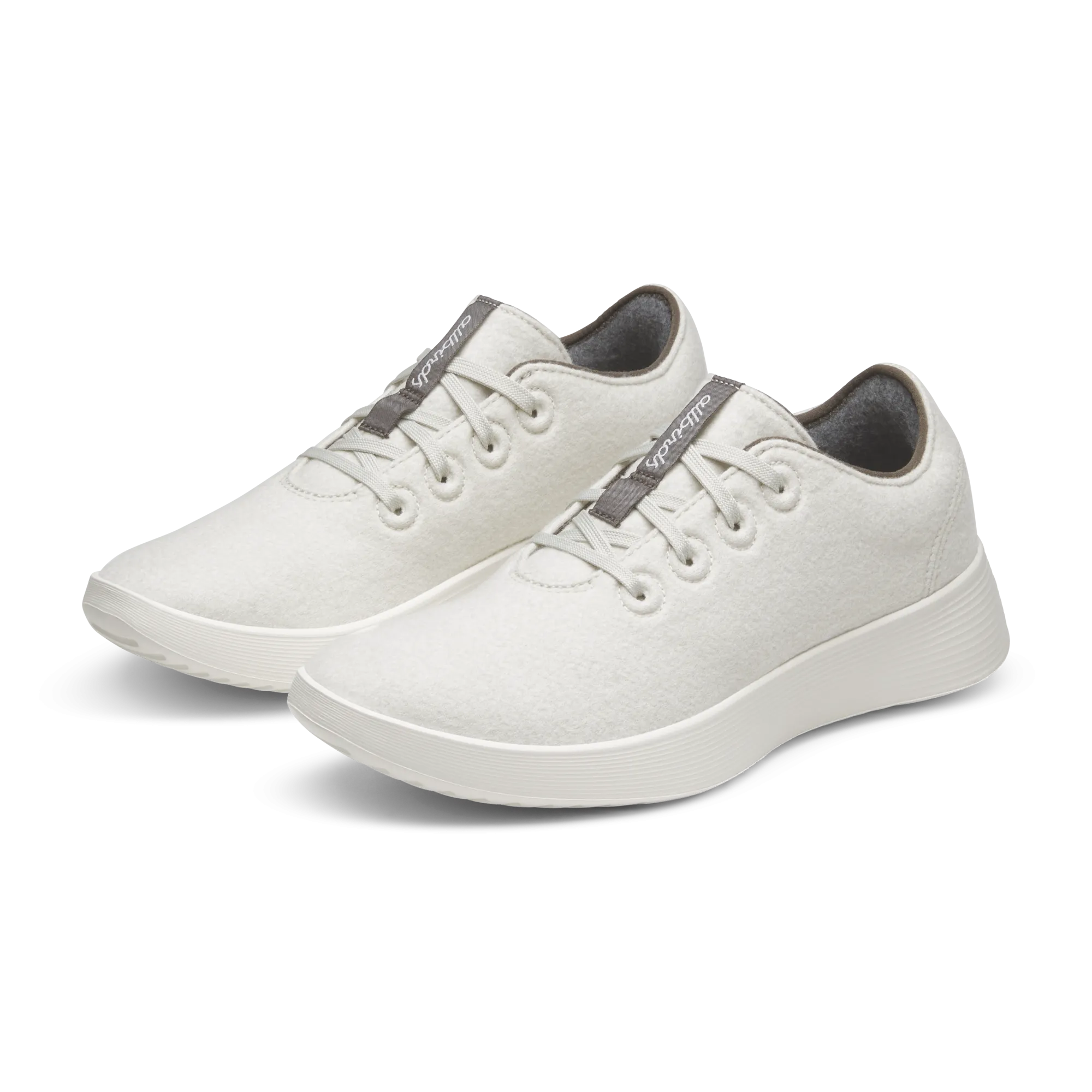 Women's Wool Runner Go - Weathered White (Twilight White Sole)