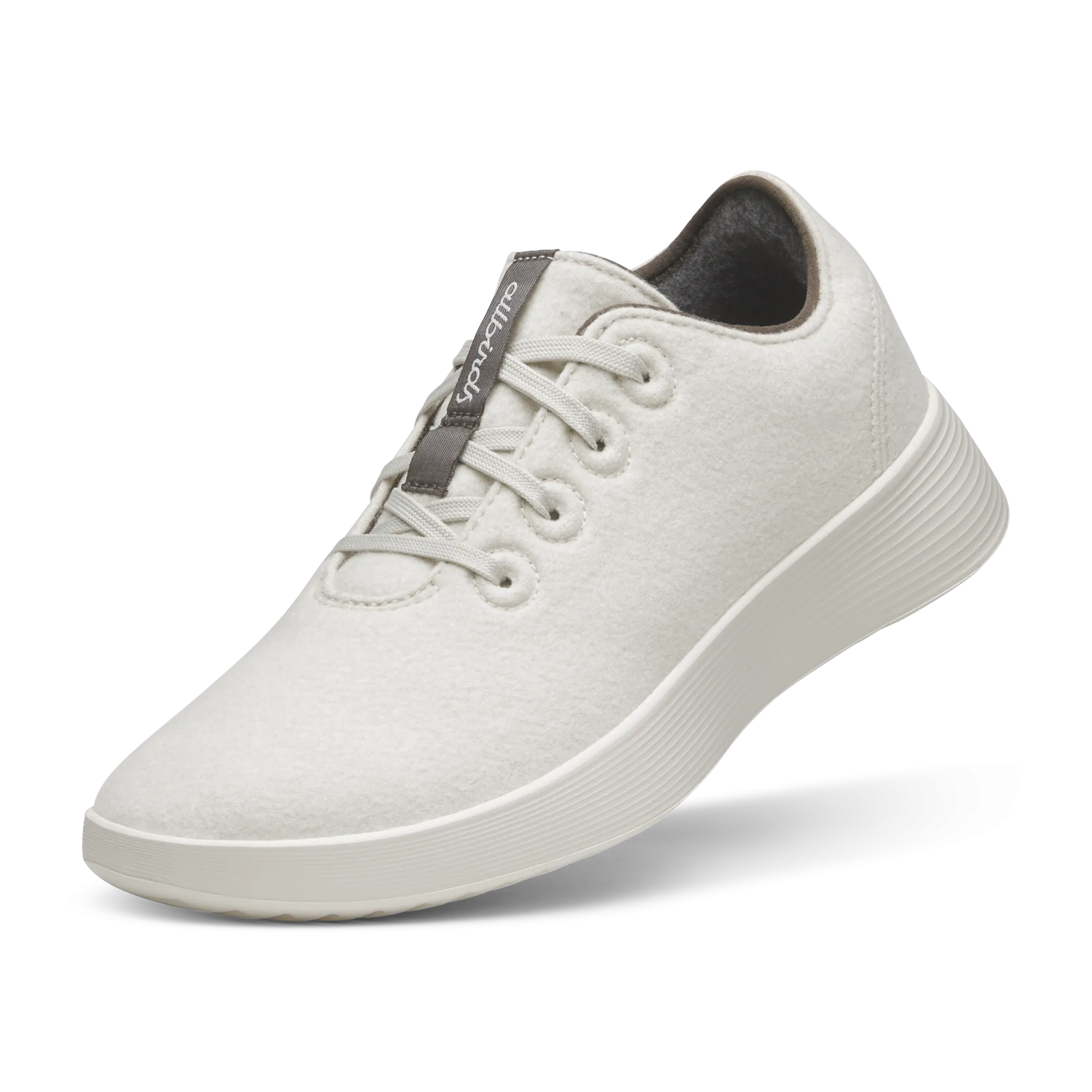 Women's Wool Runner Go - Weathered White (Twilight White Sole)