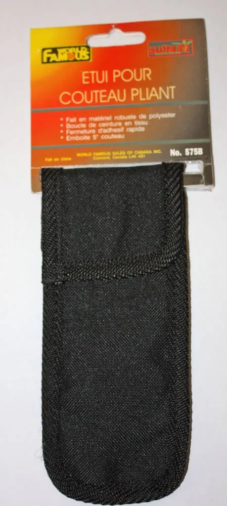 World Famous Folding Knive Carry Sheath