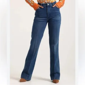 Wrangler x Leon Bridges High Rise BootWestward Jean size 29X34