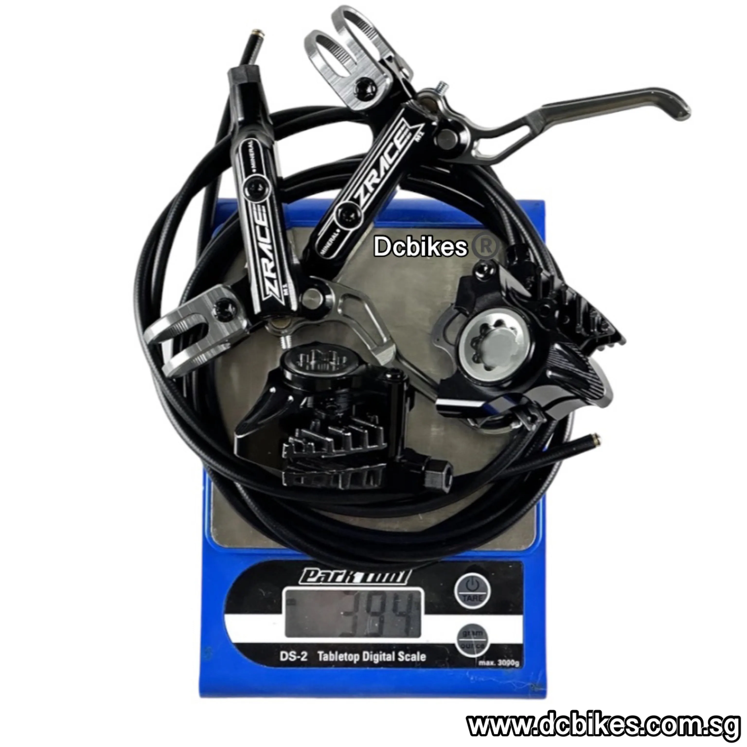 ZR Flat Bar M1 Brake Levers   XG Flat Mount Hydraulic Brakeset 394g